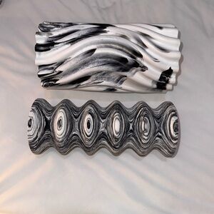 lululemon athletica Black and White Foam Rollers